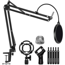 InnoGear Recording Microphone Stand Set with Shock Mount