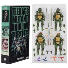 NECA TMNT Teenage Mutant Ninja Turtles SDCC 2018 Rare Edition Pack 4
