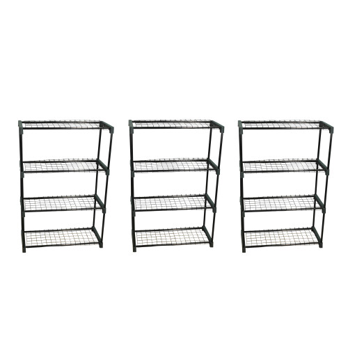 Selections Greenhouse Staging Shelving Racking 4 Tier (Pack of 3)