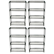 Greenhouse Staging Shelving Racking 4 Tier (Pack of 4)