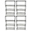 Selections Greenhouse Staging Shelving Racking 4 Tier (Pack of 4) 1