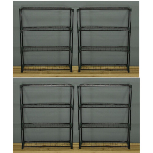 Selections Greenhouse Staging Shelving Racking 4 Tier (Pack of 4) 1