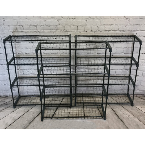 Selections Greenhouse Staging Shelving Racking 4 Tier (Pack of 3) 1