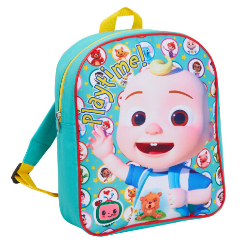 Kids Cocomelon Backpack Boys Girls Character Nursery Rucksack Lunch Bag Gift