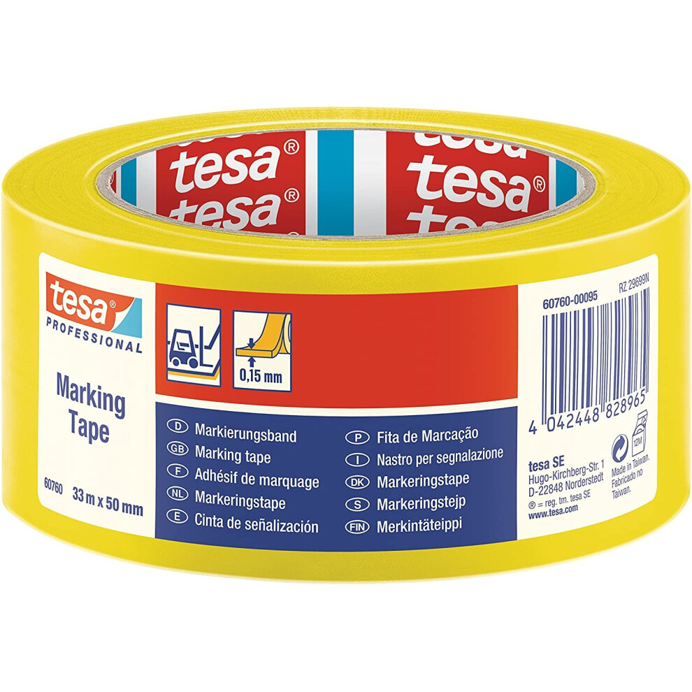 Warning Tape 33m 50mm Yellow 60760-00095-16 - Image 4