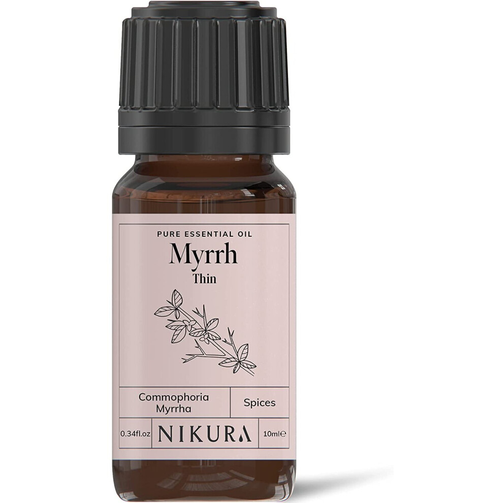 Nikura | Myrrh (Thin) Essential Oil - 10ml - 100% Pure