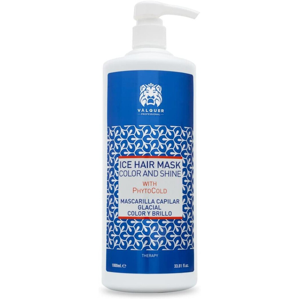 Valquer Profesional Vã¡Lquer Ice Hair Mask Colour And Shine - 1000 Ml