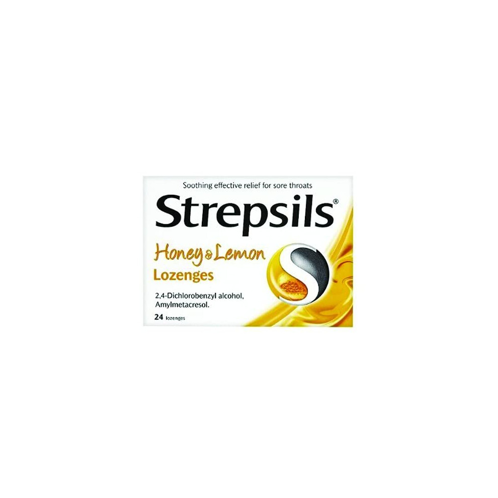 Strepsils Honey & Lemon Lozenges - Pack of 3 X 36 Count