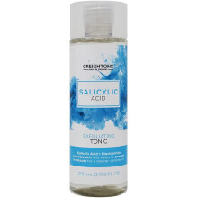 Creightons Salicylic Acid Exfoliating Tonic (200ml) - Salicylic Acid (1%) & Niacinamide (1%), exfoliates skin and helps to prevent breakouts for a cle