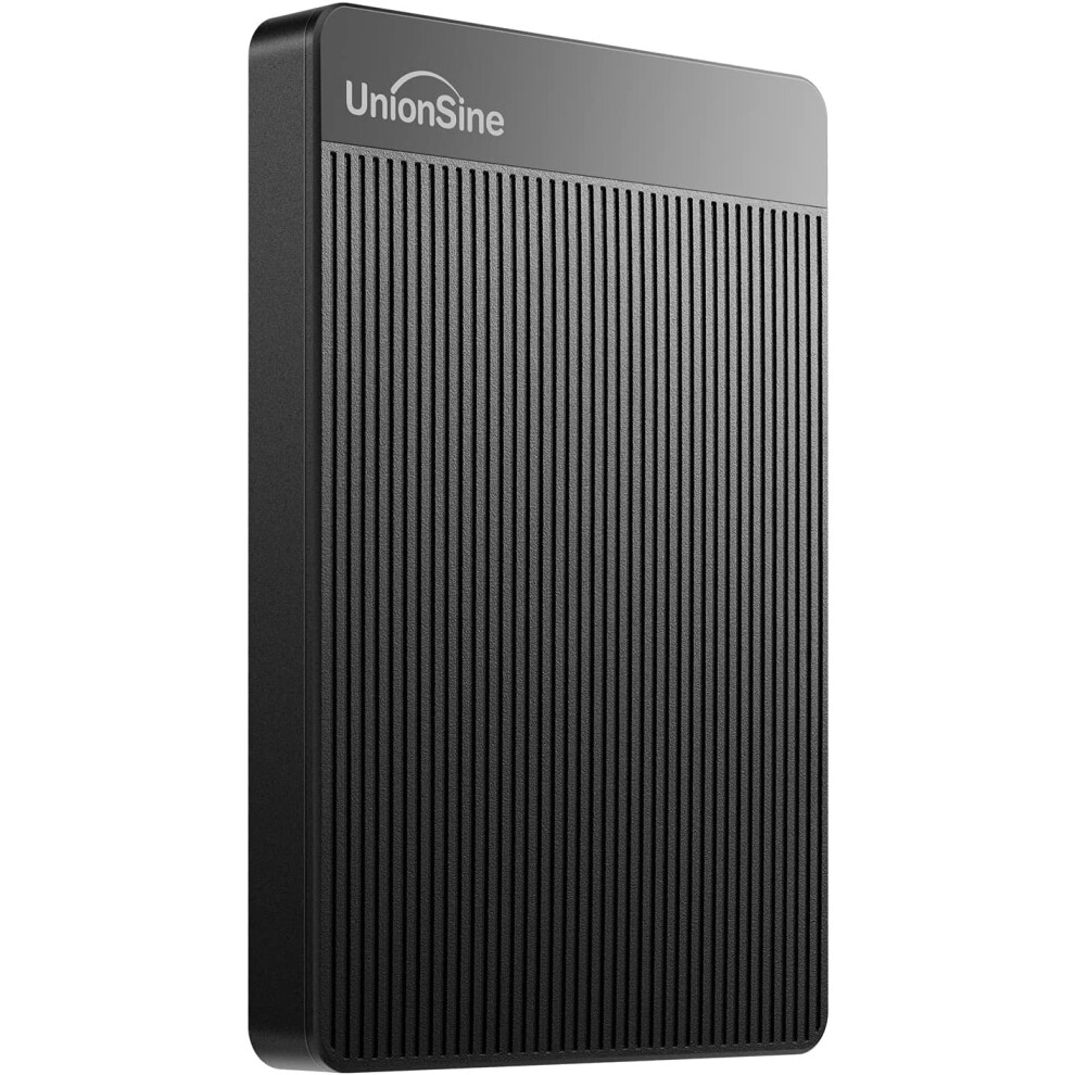 Unionsine 320Gb External Hard Drive Portable Usb3.0 Hdd Storage Compatible For Pc,Hard Drive,Desktop, Laptop, Xbox One, Xbox 360, Ps4(Black) Hd-006 Black 630808446405