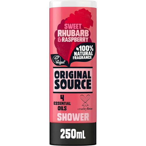 Original Source Original Source Rhubarb and Raspberry Shower Gel, 6x250 ml 1