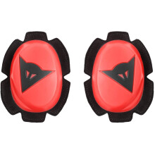 Dainese Motorcycle Knee Slider, Fluo-Red/Black, Size N