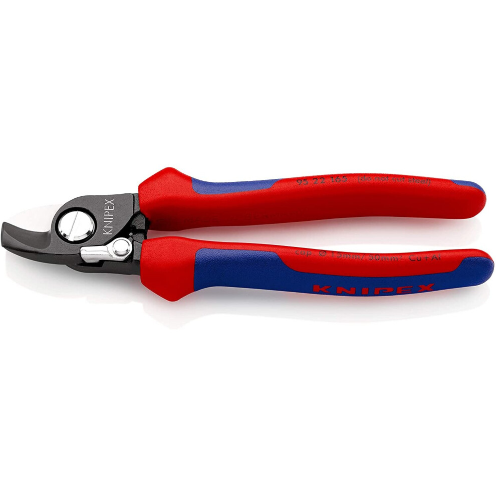 KNIPEX Cable Shears With Opening Spring (165 mm) 95 22 165