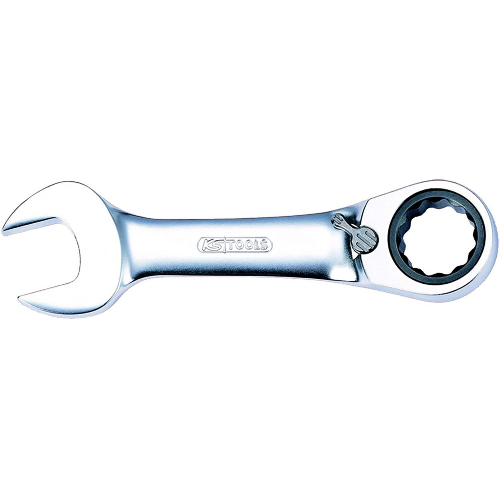 Ks Tools 503.4638 Gearplus Combination Ratcheting Spanner, Stubby, 15Mm 4042146083987