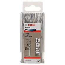 Bosch Professional 2608595066 Metal Drill bits HSS-G, DIN 338, Silver