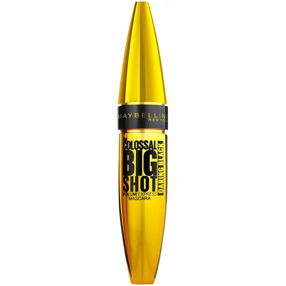 Maybelline The Colossal Big Shot Mascara (26R404), Daring Black, 9.5ml