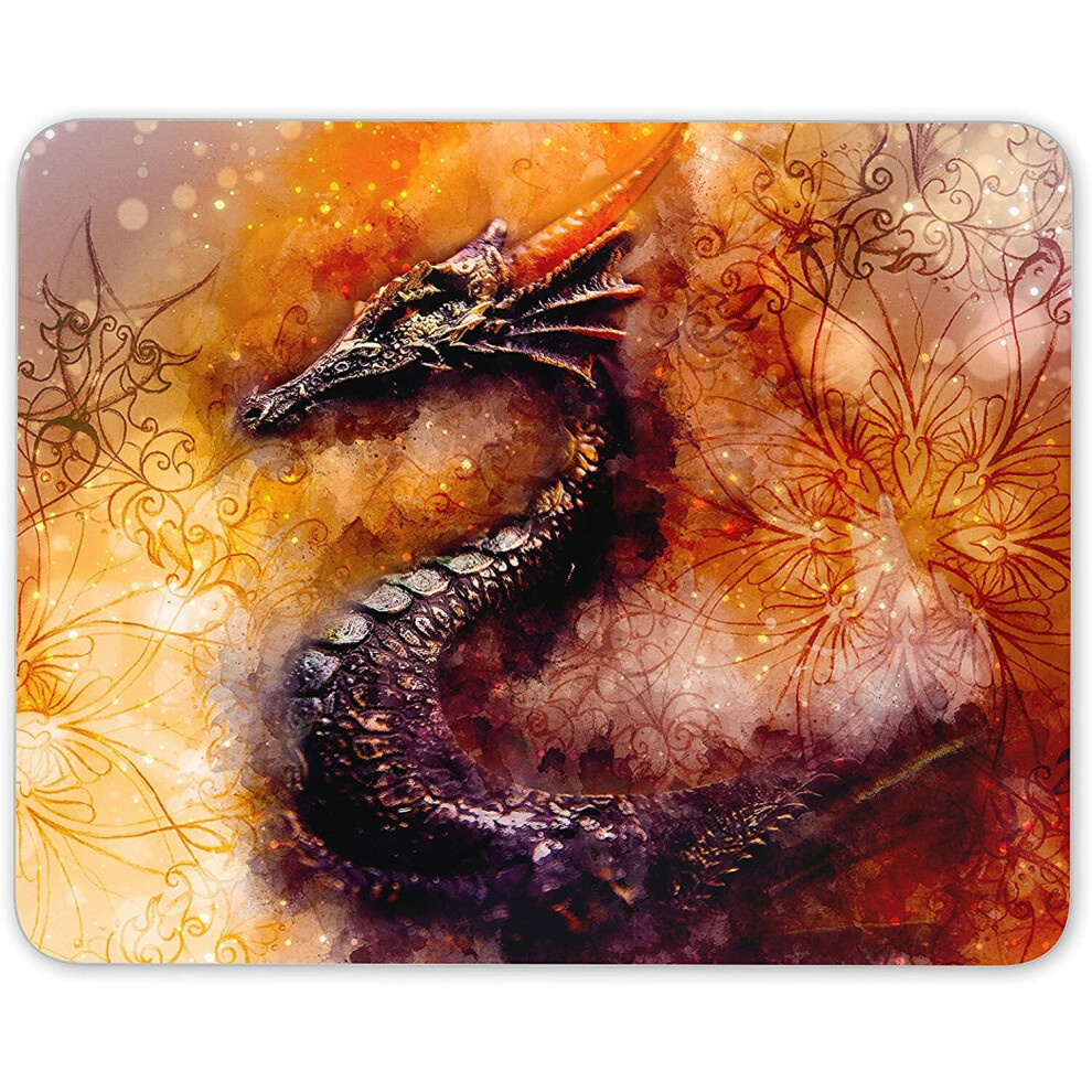 Beautiful Dragon Mouse Mat Pad - Dragons Mythical Medieval Gift Computer #13273 7625884168962