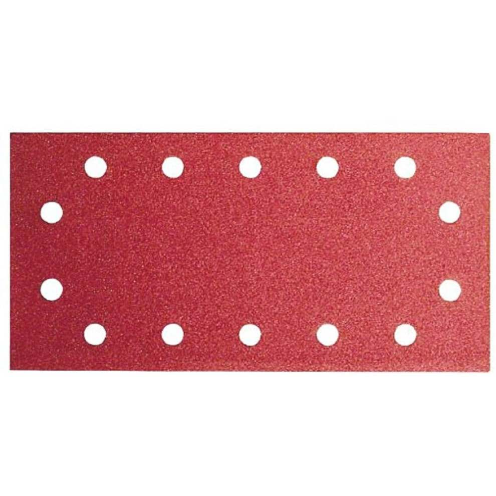 Bosch 2609256B29 Sanding Sheets For Orbital Sanders 115 X 280 Cm Number Of Holes 14 Grit 120 Pack Of 10