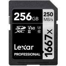 Lexar Professional 1667x 256GB SDXC UHS-II Card
