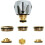 Deva MCK001 Universal Tap Conversion Kit, Chrome/Brass 1