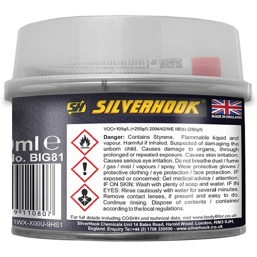 Silverhook Big Boy BIG81 Metal Filler 2
