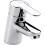 Roca Roca 5A3125C00 Chrome V2 Deck Mount Basin Mixer with Retractable 1