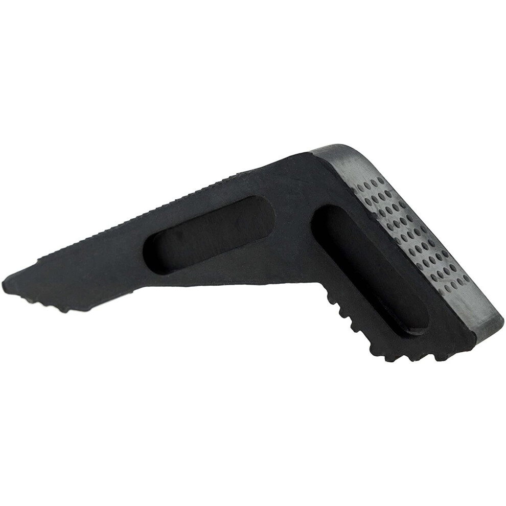 Premium Rubber Door Stopper, Door Stop Wedge for Large Door Gaps to Keep Door Securely Open on All Surfaces, Non-Scratching Door Stop Tall Type Des