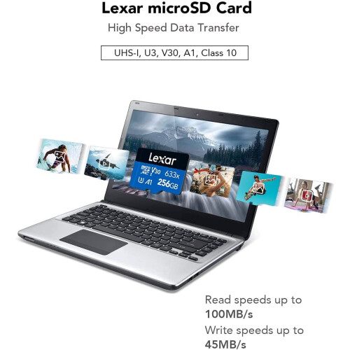 Lexar Lexar High-Performance 633x 256GB microSDXC UHS-I Card 2