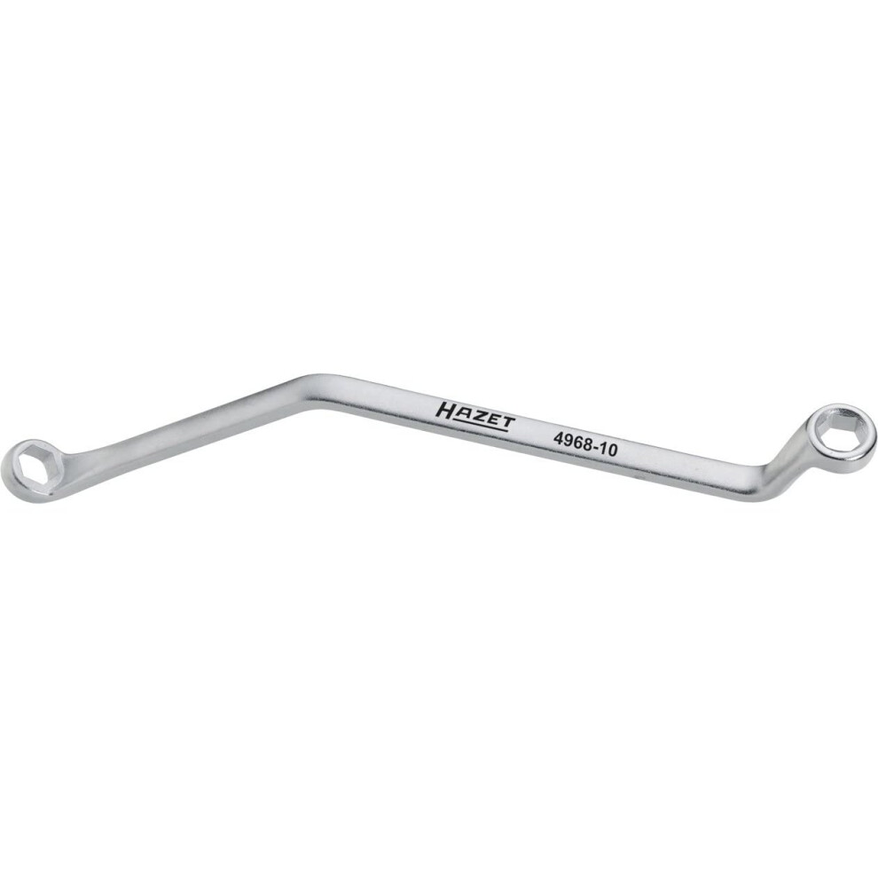 Hazet 4968-11 236 Mm Hexagon Profile Brake Bleeding Wrench - Chrome-Plated 4000896085729
