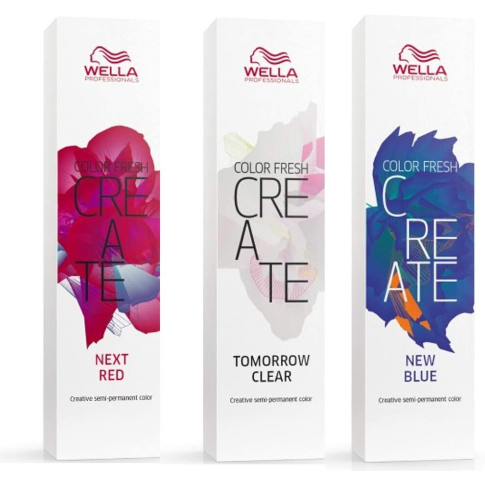 Wella Colour Fresh Create Creative Semi-Permanent Hair Colour, High Magenta,60 Milliliters