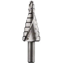 Bosch 2609255115 4-20mm x 75mm HSS Step Drill Bit