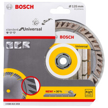 ÉPÍTŐIPARI GYÉMÁNTPENGE S4U 125MM - B 2608615059