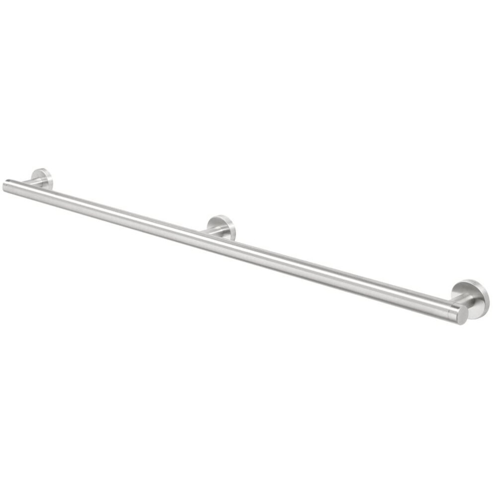 Tiger Boston Comfort & Safety Grab Rail 90 Cm, Stainless Steel Brushed, 90 X 5.1 X 7 Cm
