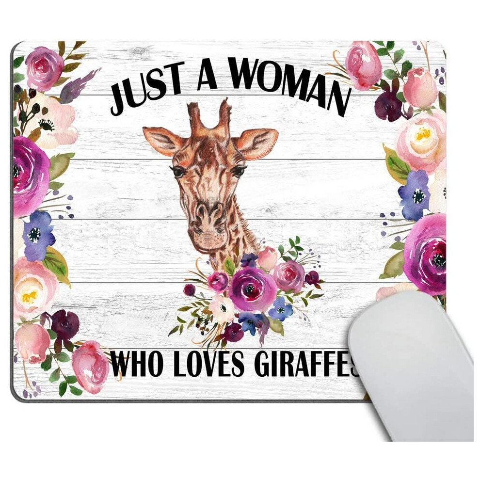 Wasach Giraffe Mouse Pad, Desk Accessories, Mouse Pads For Women, Funny Quote Mouse Pad, Giraffe Lover Gift, Office Decor For Women, Desk Decor 6280849562110