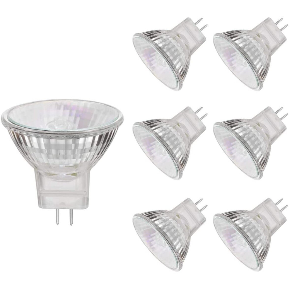 MR11 Halogen Light Bulbs, 20W 12V MR11 GU4 Halogen Spot Bulbs Lamp, Warm White,Pack of 6-image-OPC-P8TJZ72-NEW