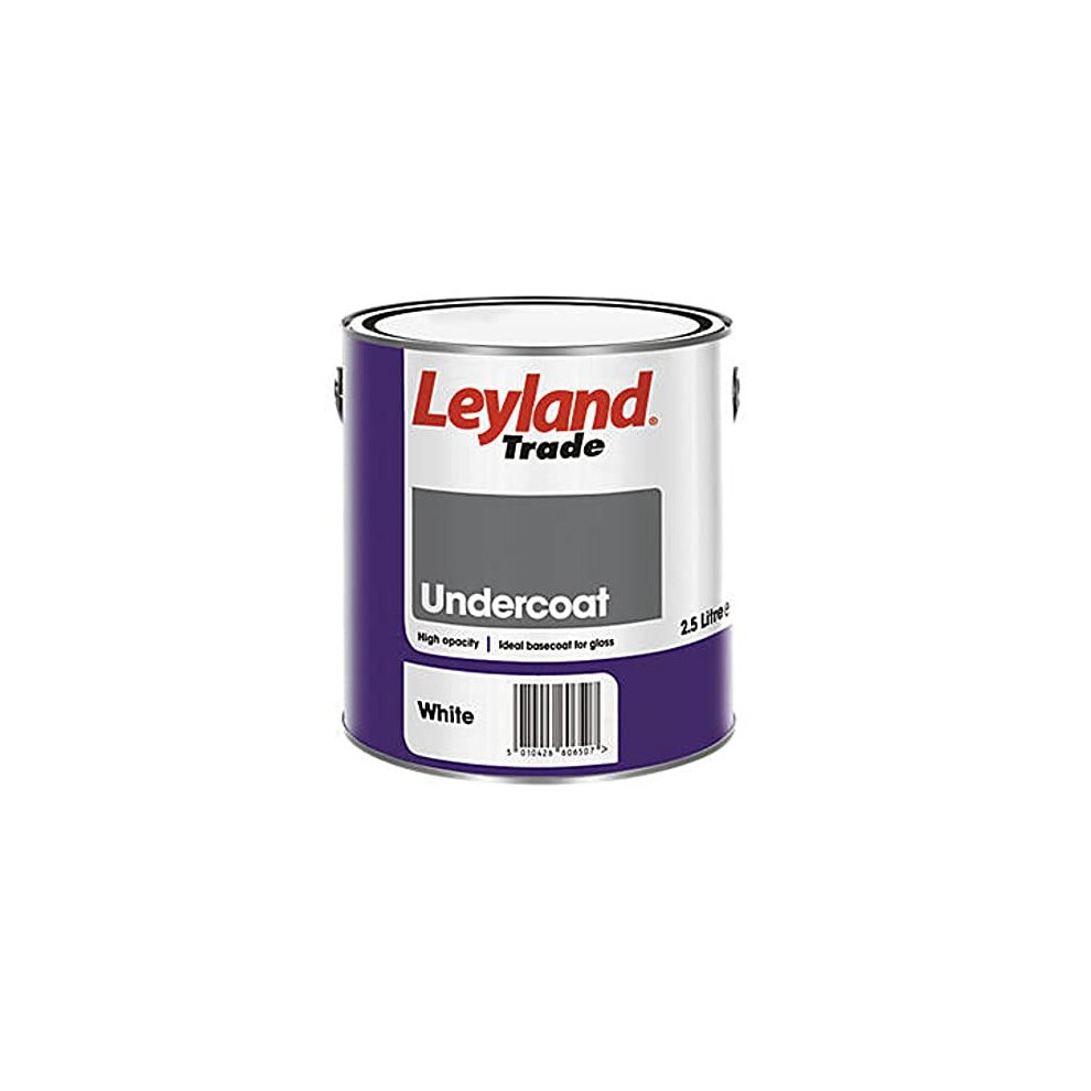 Leyland Trade 264785 Undercoat, White, 2.5 Litre 5010426002033