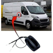 Fiat Ducato 2006-2014 Side Sliding Door Handle Outside W/O Key Hole Cover