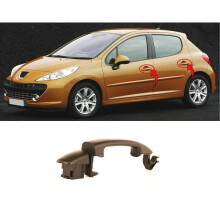 Peugeot 207 2006- Door Handle Front Left,Rear Left & Right Primed W/O Key