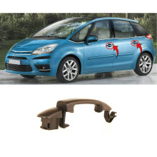 C4 Picasso 2007-2013 Door Handle W/O Key Front Left Rear Left & Right Primed
