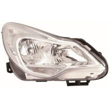 Vauxhall Corsa 2011-2014 Headlight Headlamp Not Adaptive Lighting Type Chrome Rh