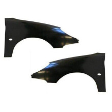 Peugeot 206 1998-2009 Front Wings Primed With Side Lamp Hole Driver Side 3/5Dr Hatchback Left & Right Pair