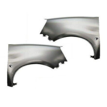 Peugeot Partner 2002-2008 Front Wings W/Indicator Lamp & Moulding Hole Pair