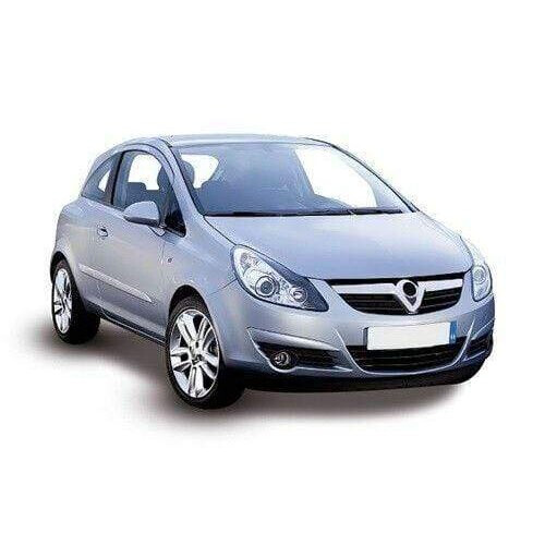 Vauxhall Corsa D 2006-2011 Headlight Headlamp No Adaptive Lighting Black Driver Side 1