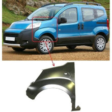 Peugeot Bipper Tepee 2008-2014 Front Wing Primed W/Indicator Lamp Hole Left Side