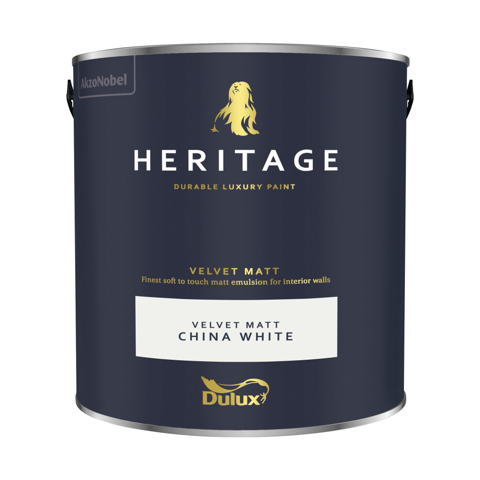 Dulux (China ) Heritage Velvet Matt 125Ml Tester Pot White