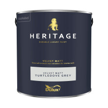 (Turtledove Grey) Dulux Heritage Velvet Matt 125ml Tester Pot