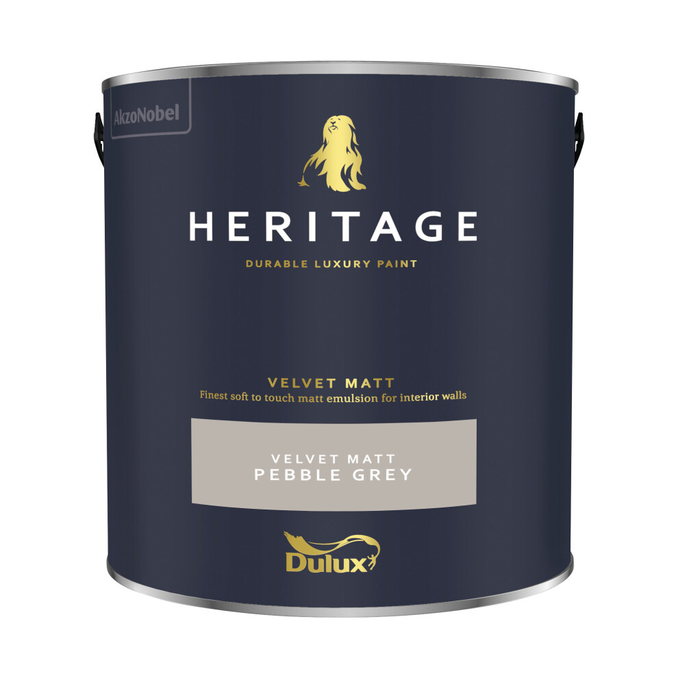 Dulux (Pebble Grey) Heritage Velvet Matt 125Ml Tester Pot