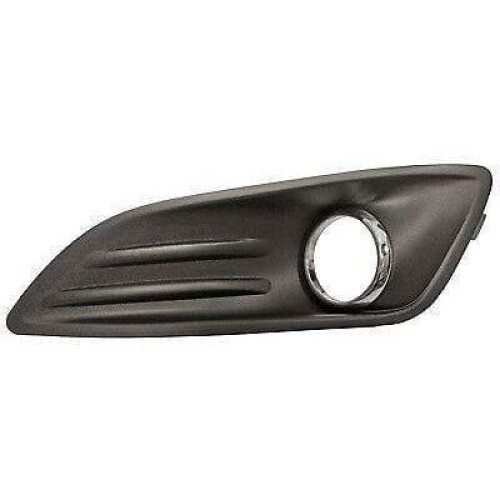 Ford Fiesta Mk7 2013-2017 Front Bumper Fog Grille Chrome Fog Hole Passenger Side