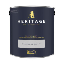 (Beachcomb Grey) Dulux Heritage Velvet Matt 125ml Tester Pot