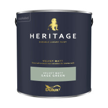 (Sage Green) Dulux Heritage Velvet Matt 125ml Tester Pot